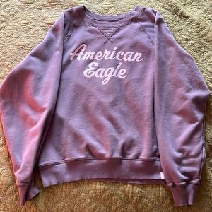 Brown American Eagle Crewneck